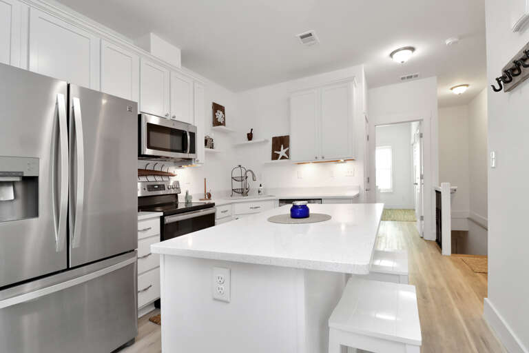 Kitchen and Bedroom 1