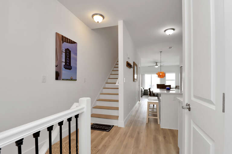 Main Floor - Stair Access to Ground Floor and 2nd Floor