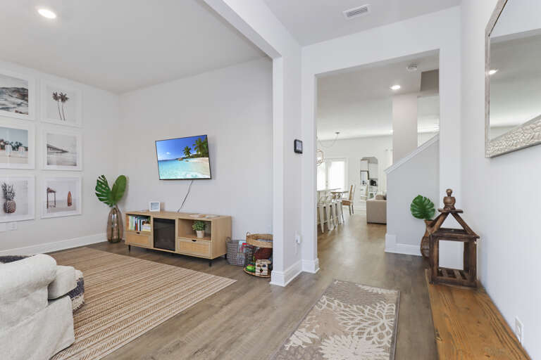 Main Entrance Foyer and Front Den