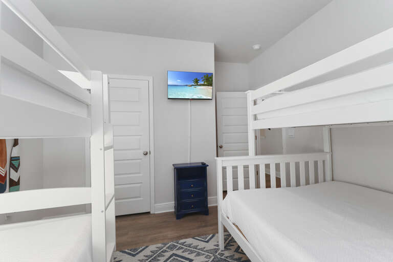 Bedroom 4 with TV