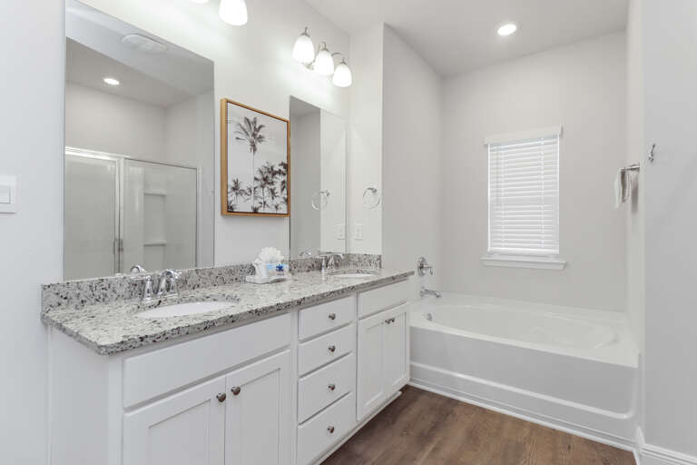 Bedroom 2 - Master Bath Tub
