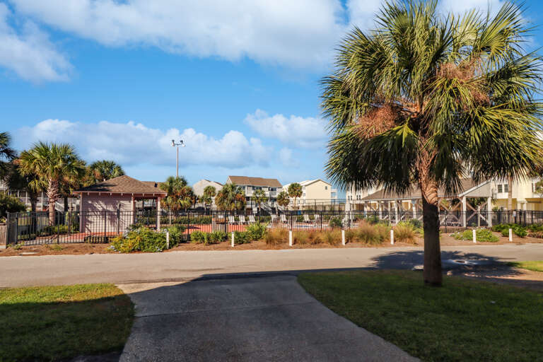 Directly Across From Pool