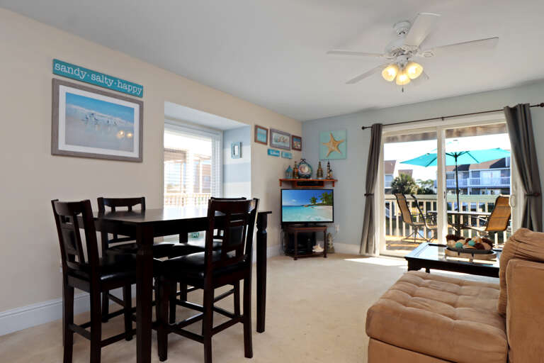 Dining Area and TV