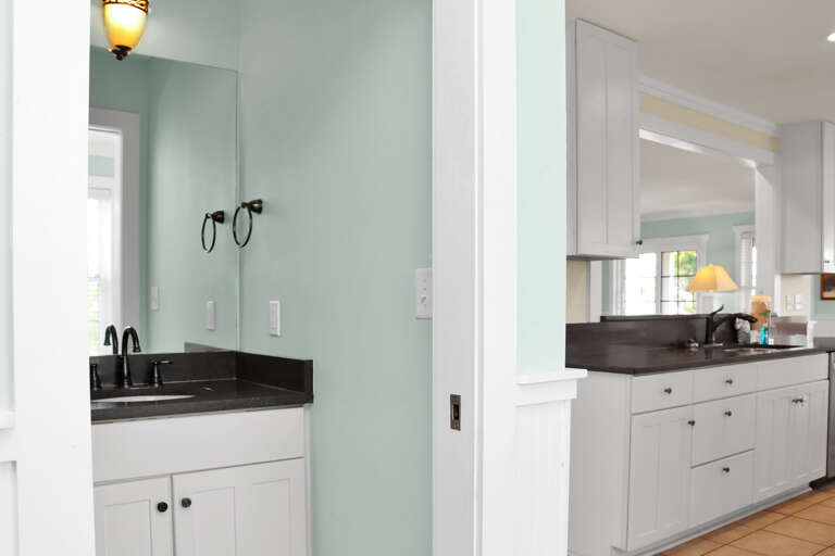 Half Bath and Kitchen Half Bath and Kitchen