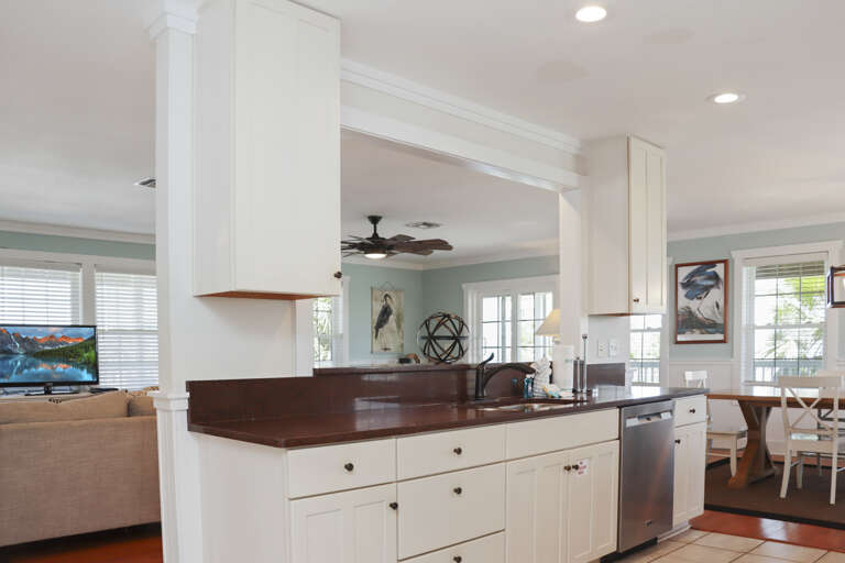 Kitchen and Living Area