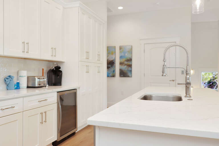 Kitchen with Wine Chiller
