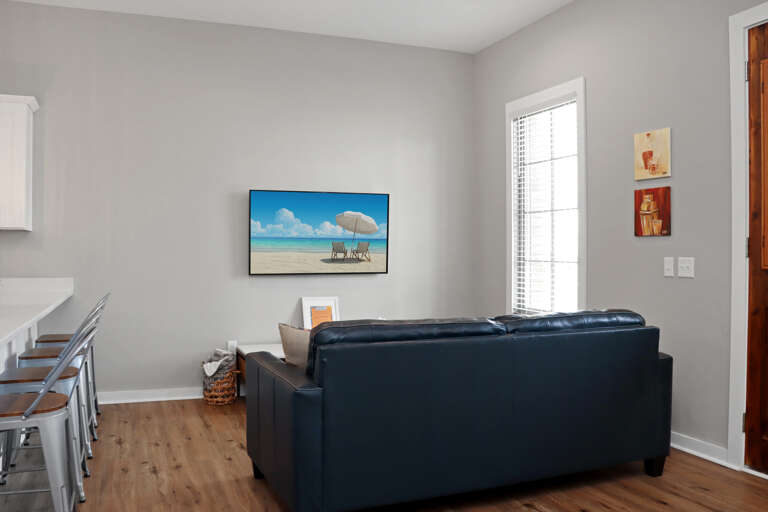 Living Room and Breakfast Bar