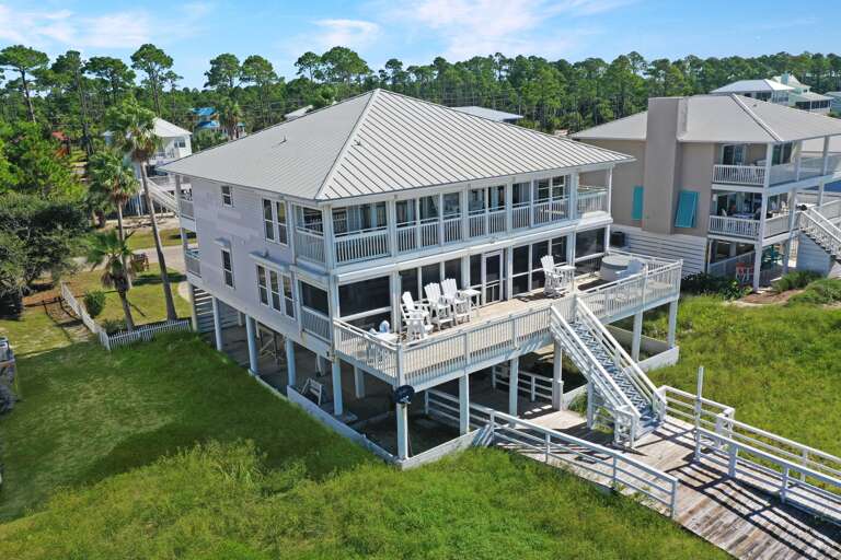Outdoor Shower on Boardwalk