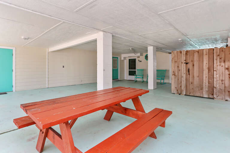 Picnic Area Under House