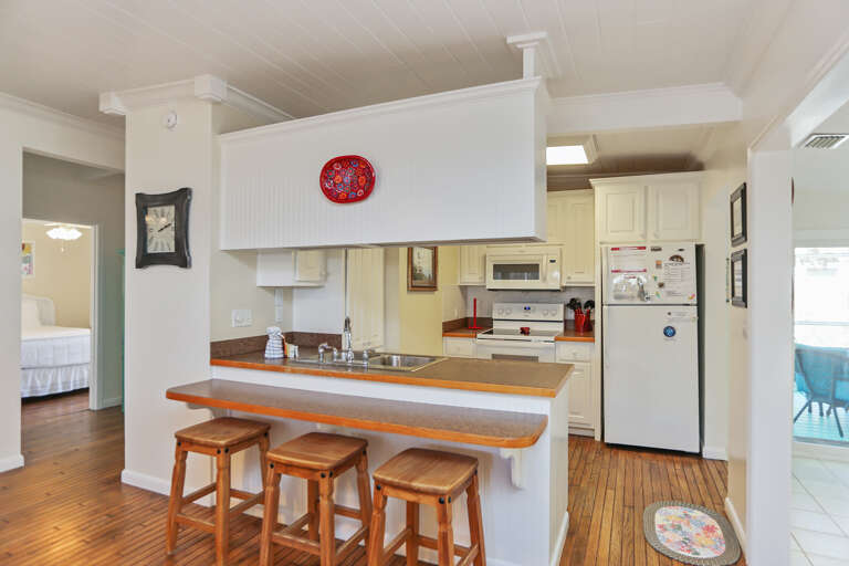 Kitchen with Bar Seating Kitchen with Bar Seating