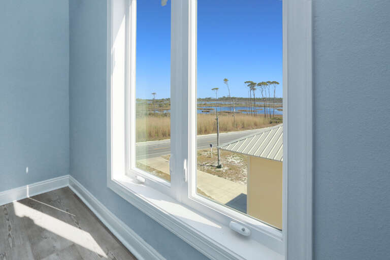 Bay View from Stairwell