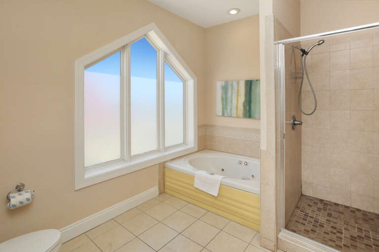 Bedroom 5 - Full Bath Shower & Tub