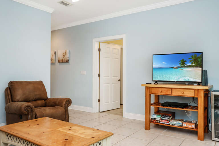 First Floor Living Area with TV First Floor Living Area with TV
