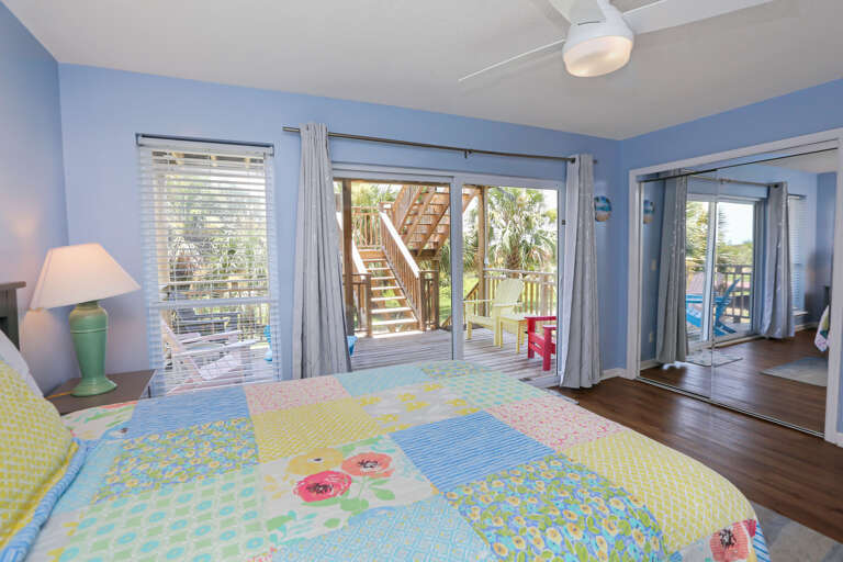 Bedroom 2 - View onto Deck