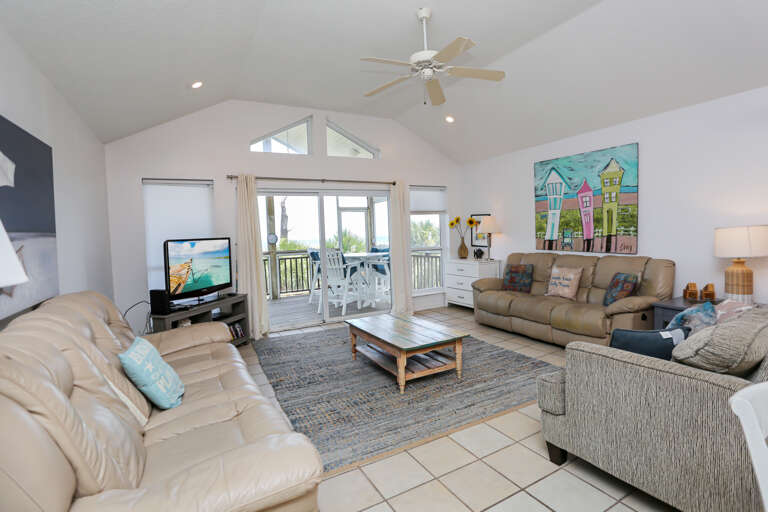 Gulf Front Living Room