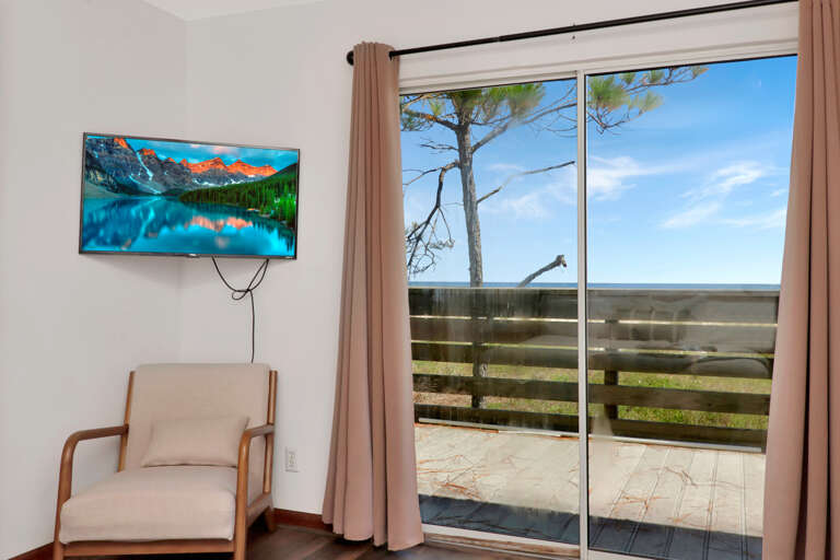 Guest Bedroom - Beach Front Deck View