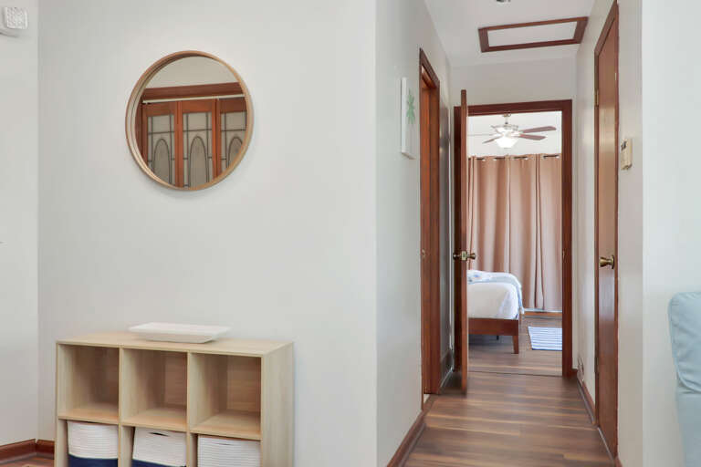 Entryway and Guest Bedroom