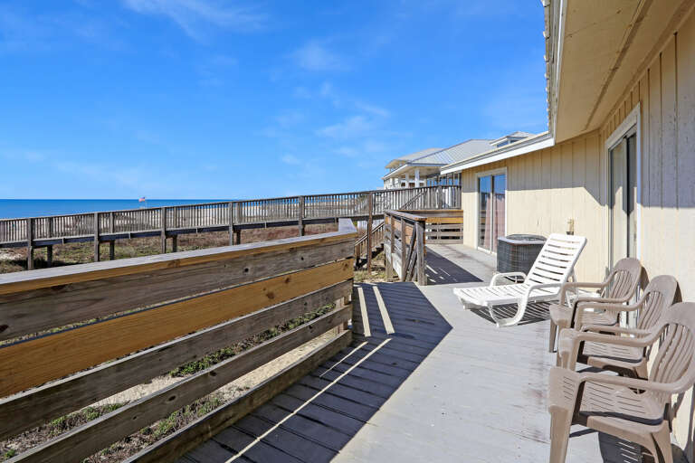 Gulf Front Deck