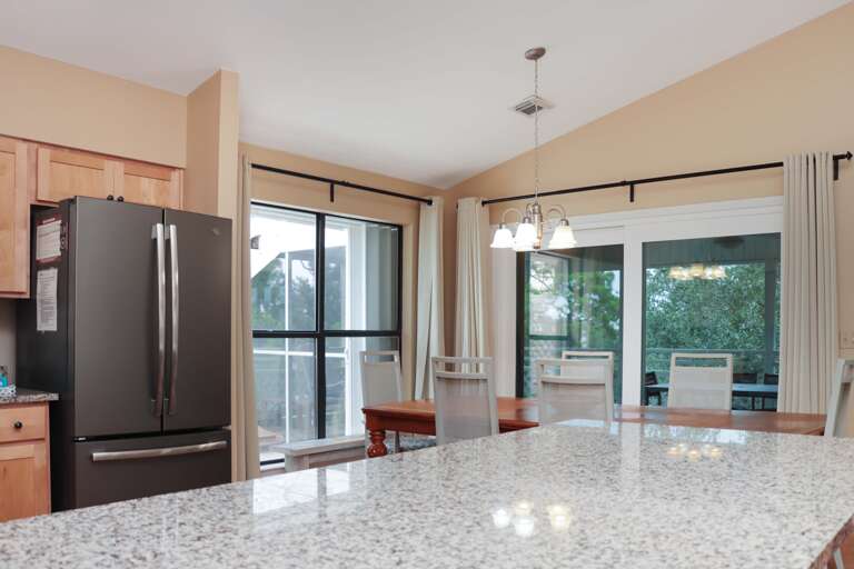 Kitchen View of Dining Area