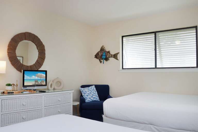 Bedroom 1 with TV