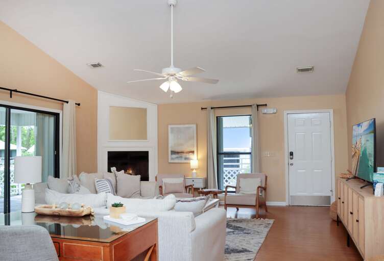 Workspace in Living Room