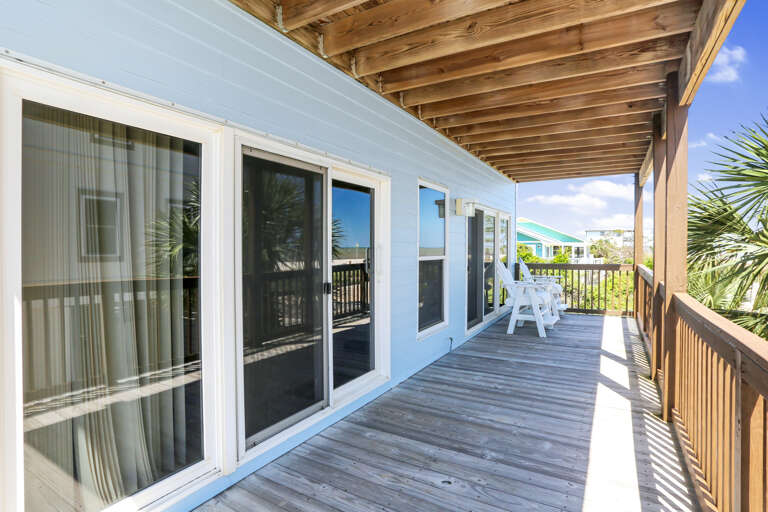Gulf View Deck - Main Level