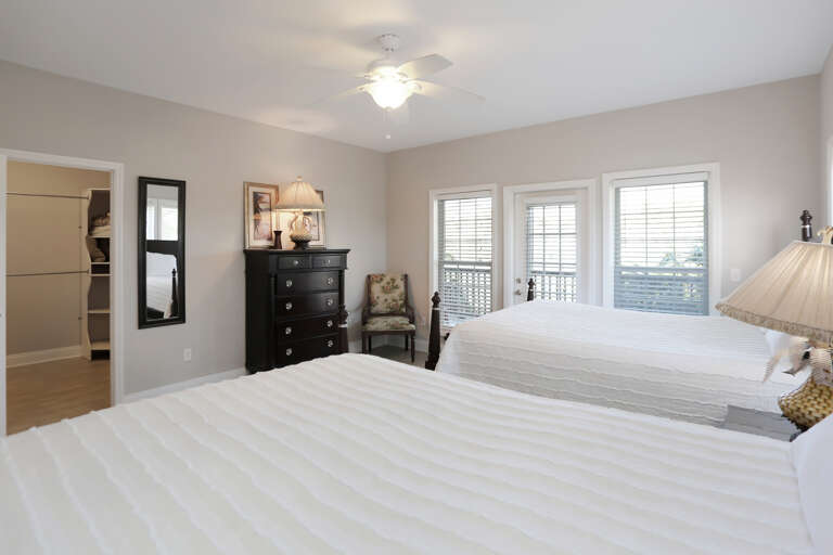 Bedroom 3 with Large Walkin Closet