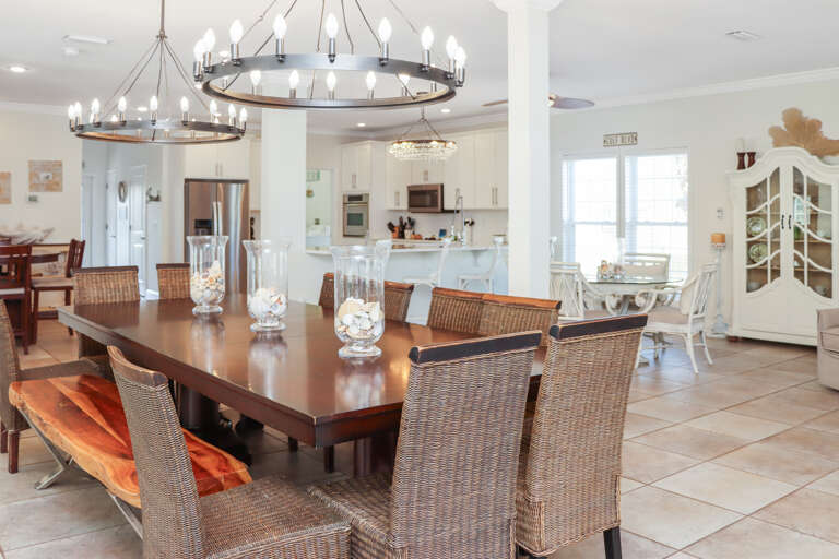 Dining Area and Kitchen