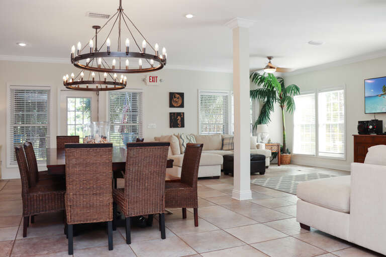 Dining and Living Area