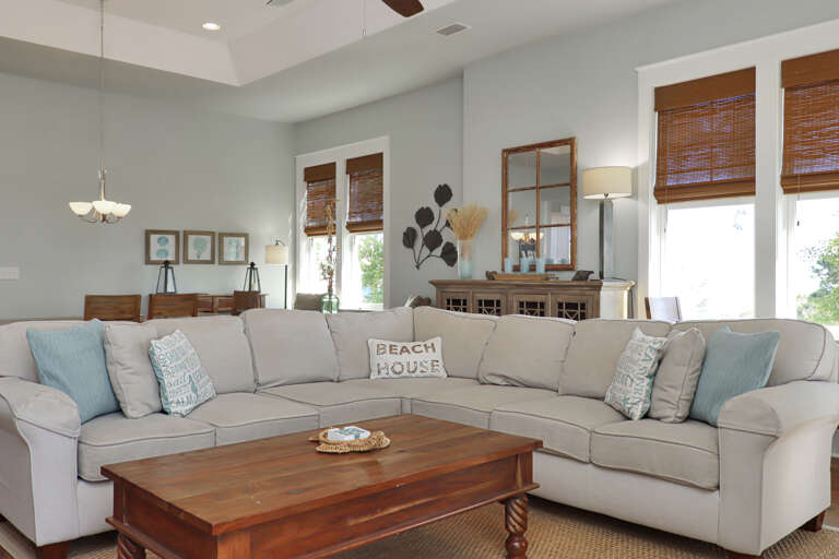 Living Room and Dining Area