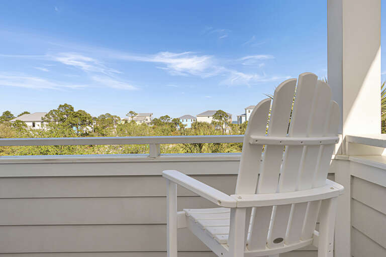 Upstairs Back Deck