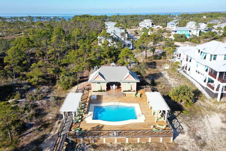 Gulf Front Community Pool at Clubhouse