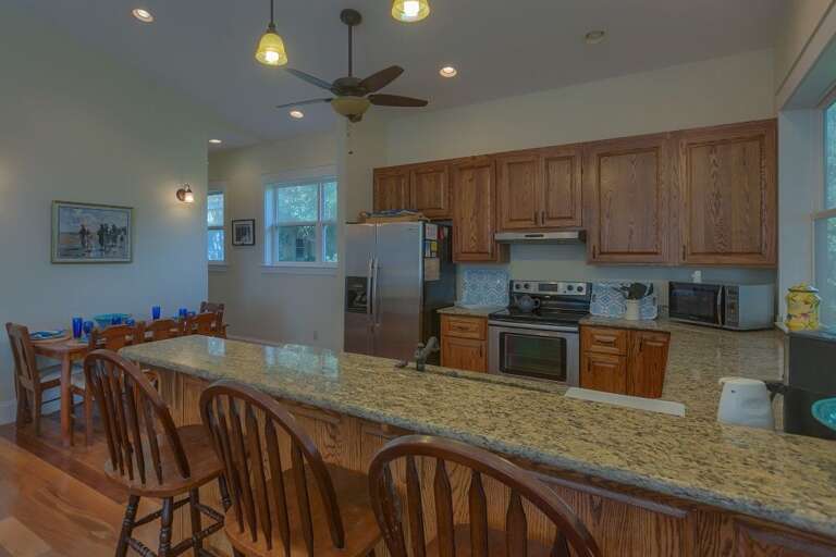 Kitchen and Dining Area
