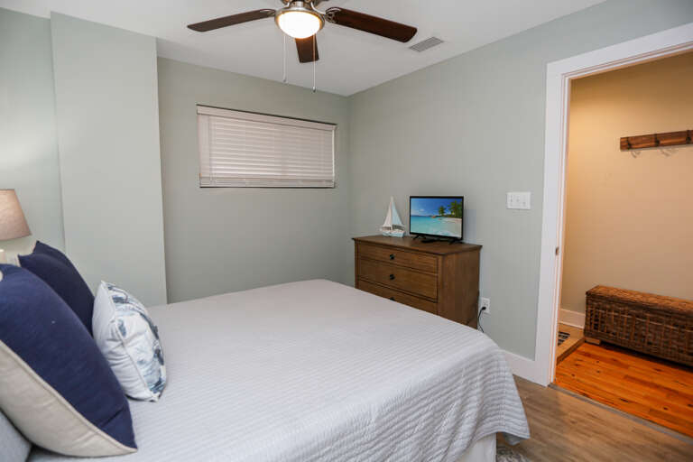 Bedroom 1 with TV