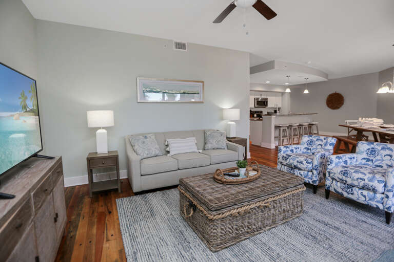 Living Room with Sleeper Sofa