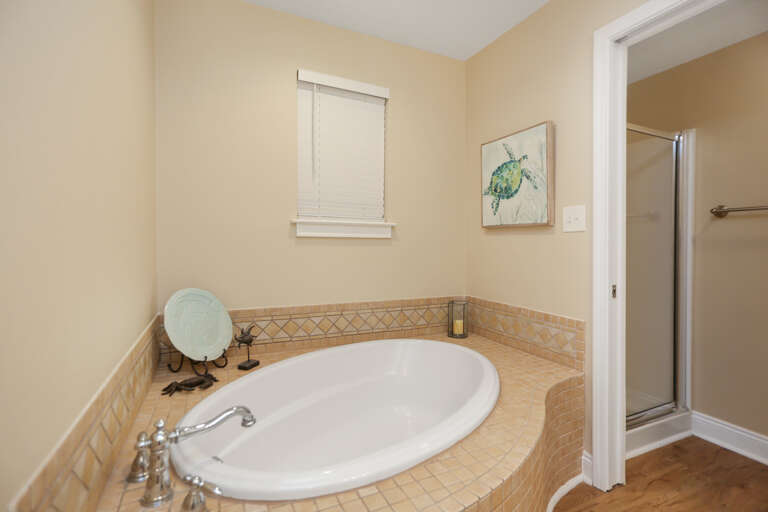 Bedroom 1 - Master Bath Tub