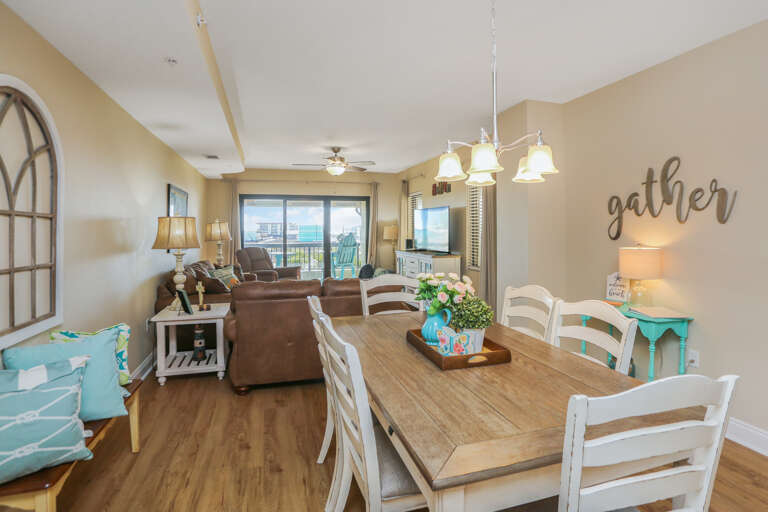 Dining Area & Living Room Dining Area & Living Room