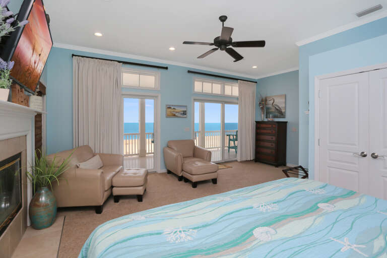 Bedroom 2 - Master Bedroom View