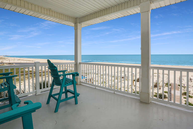 Top Floor Gulf Front Deck