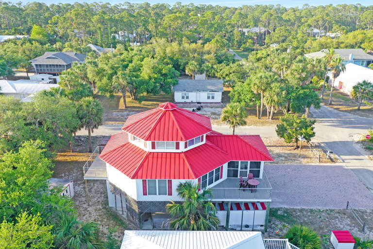 Beachside Exterior with Gulf View Deck