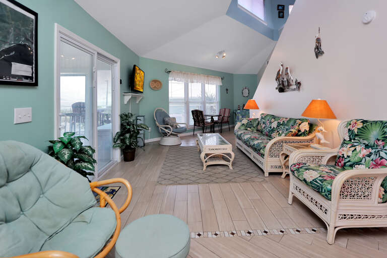 Gulf View Living Area