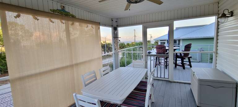 Gulf View Screened Deck