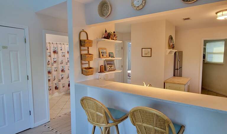 Kitchen with Bar Seating