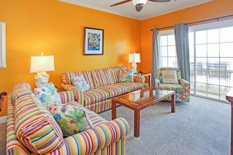 Gulf Front Living Room