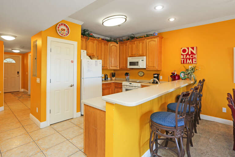 Kitchen with Bar Seating
