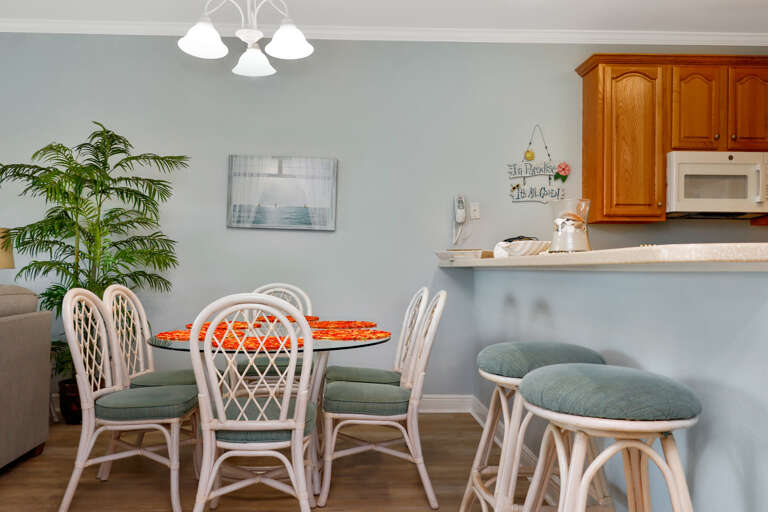 Dining Area and Bar Seating