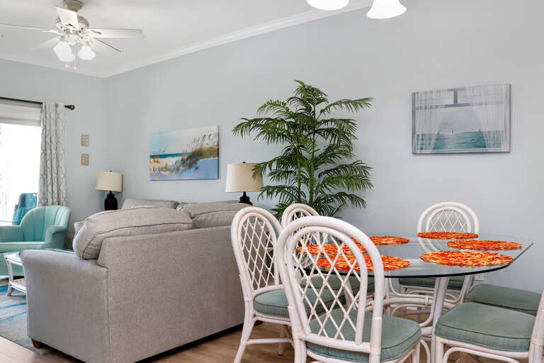 Dining Area and Living Room