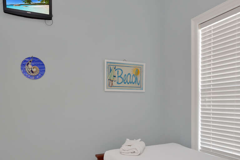 Bedroom 1 with TV