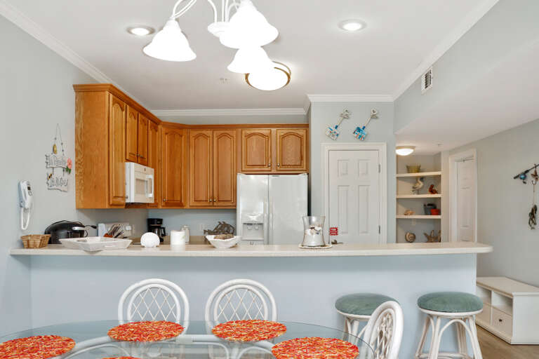 Kitchen with Bar Seating