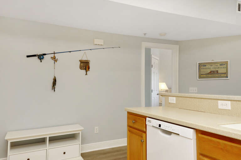 Kitchen and Master Bedroom